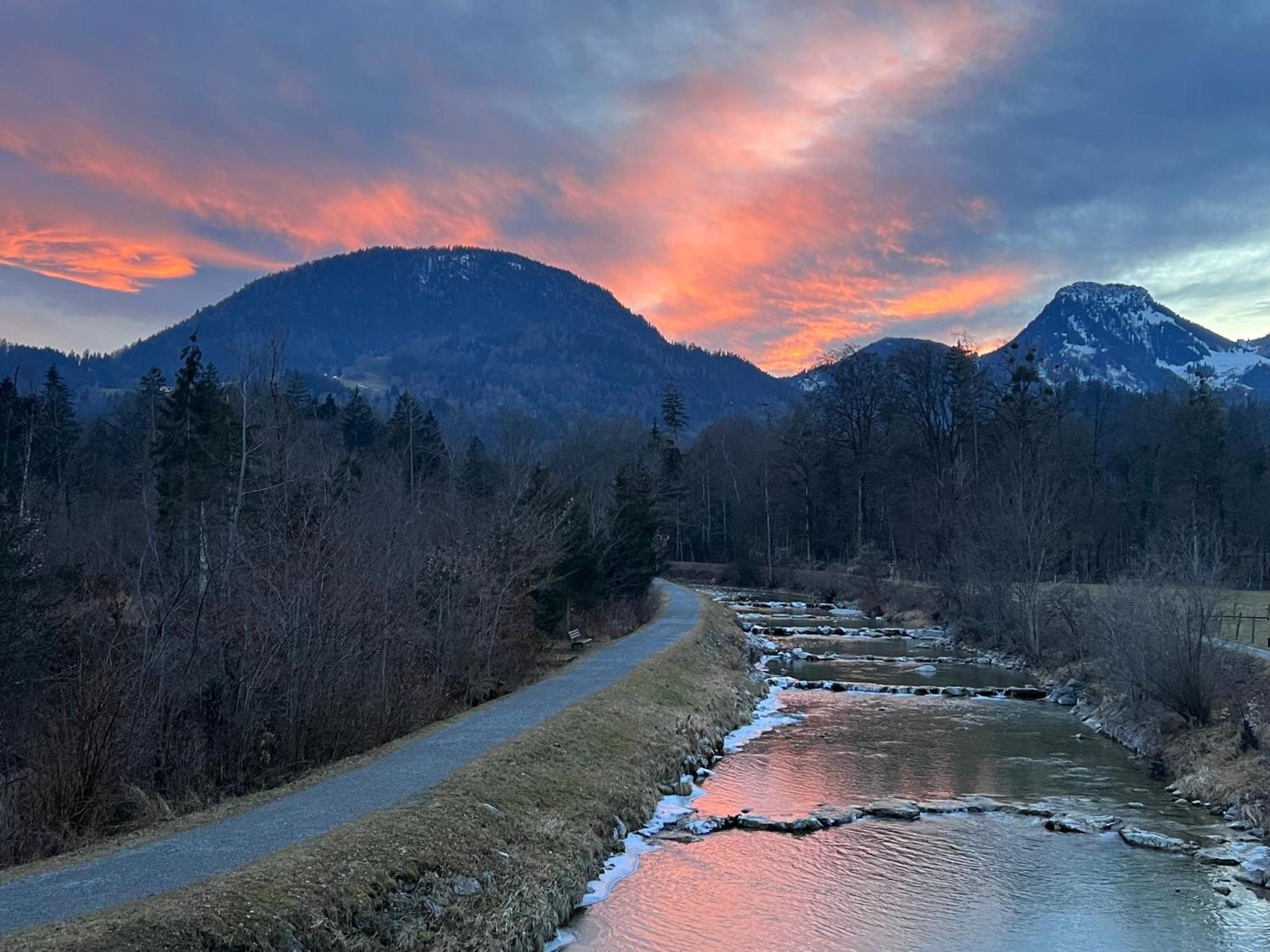 Ferienwohnung Bergwelten Oberaudorf Buitenkant foto
